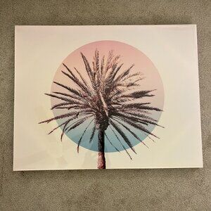 Colorful Palm Tree Wall Art